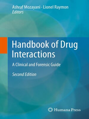 cover image of Handbook of Drug Interactions
